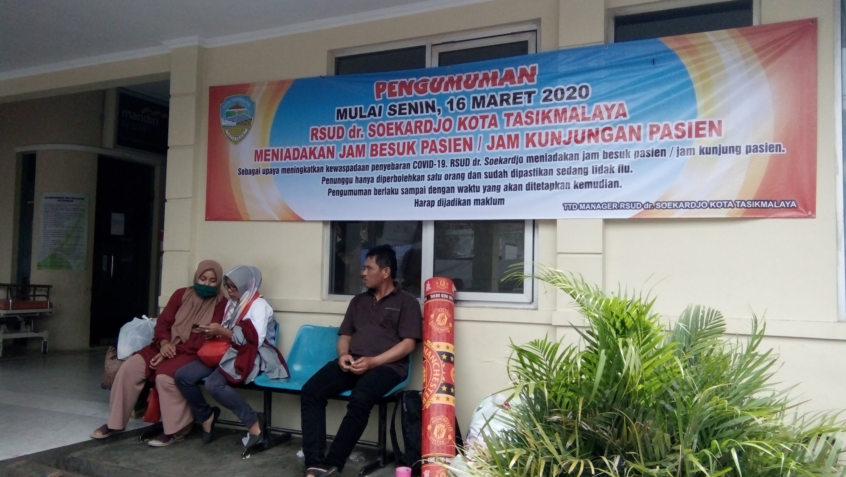 RSUD Soekardjo meniadakan jam kunjungan