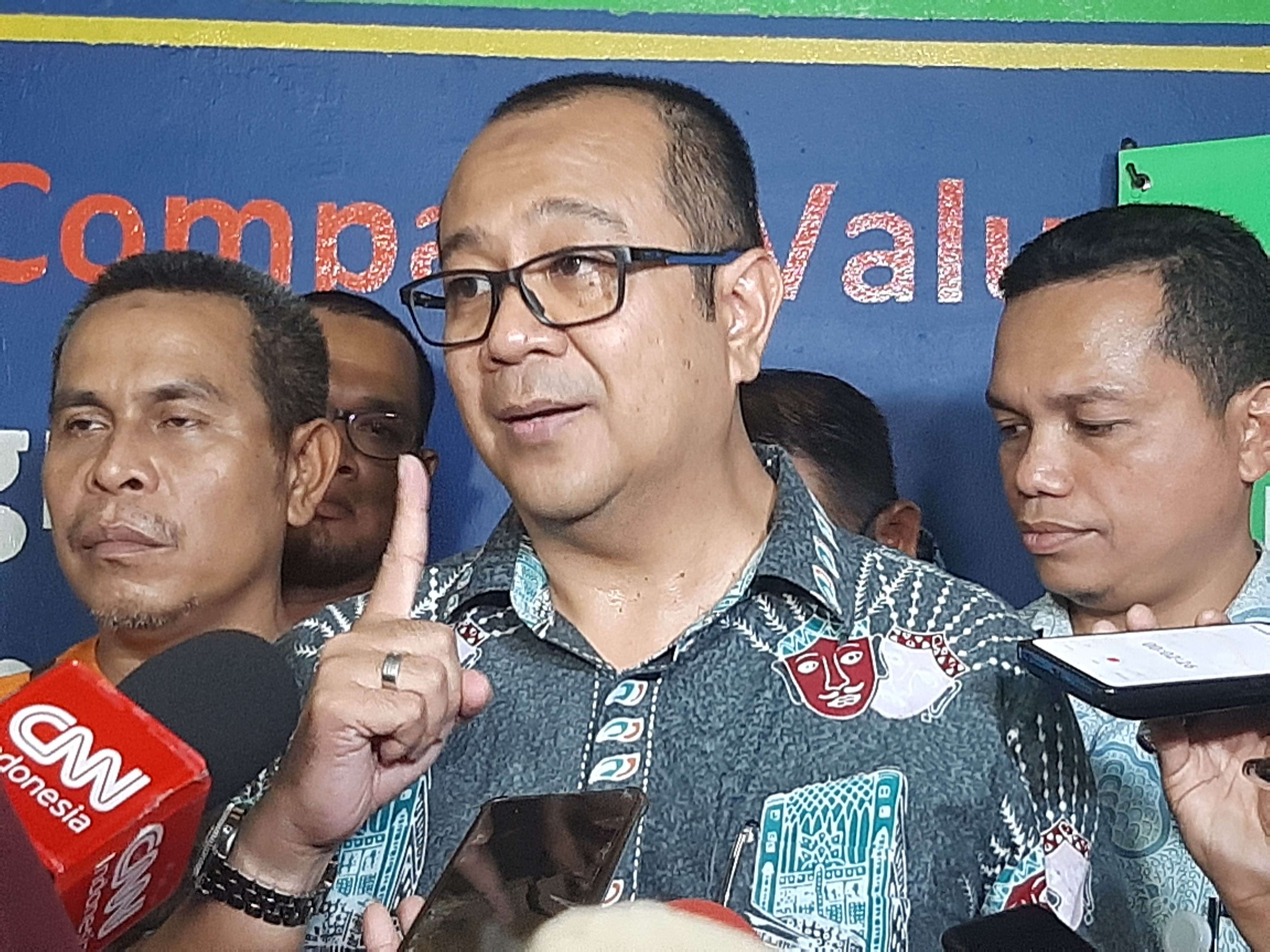 Direktur Utama Perumda Pasar Jaya Arief Nasrudin