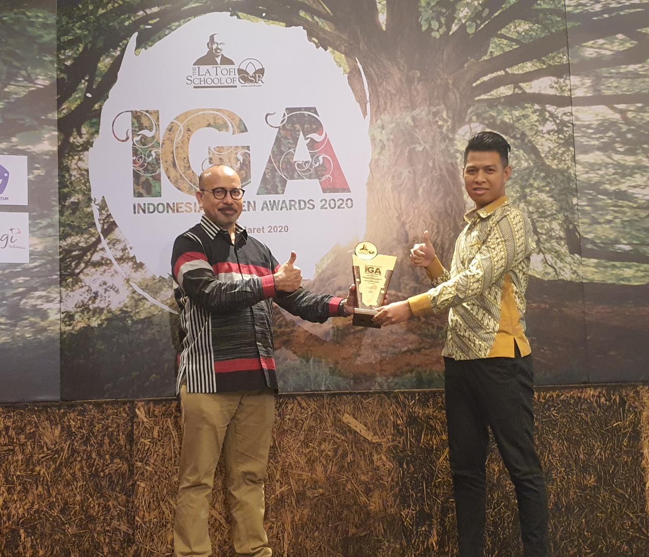 Penghargaan IGA 2020 untuk PT. KNI