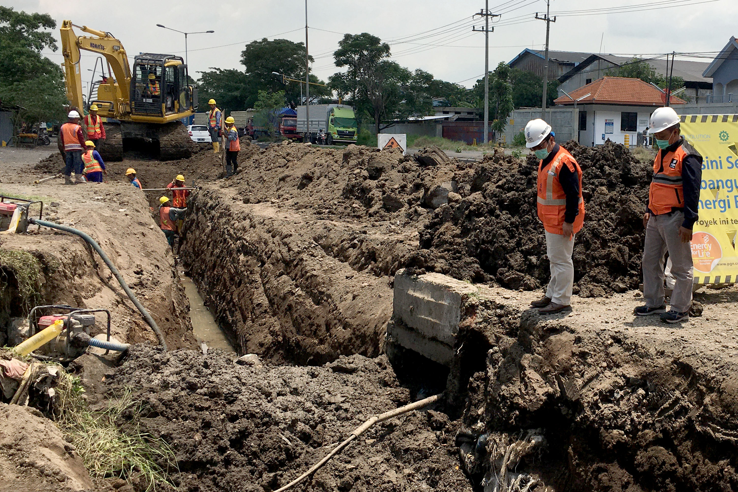 PROYEK PEMBANGUNAN JARINGAN PIPA GAS KRIAN-TROSOBO