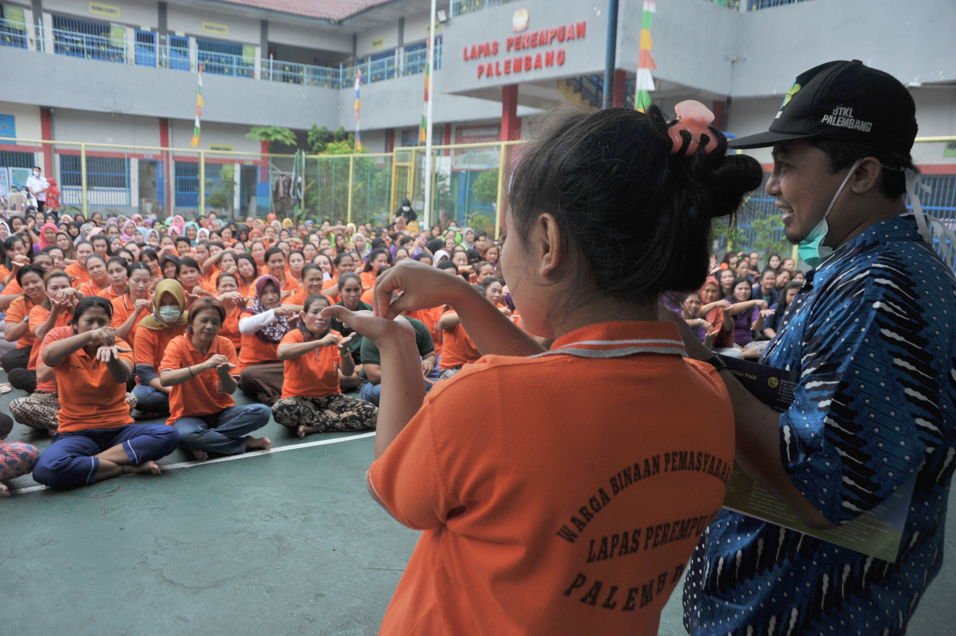 SOSIALISASI COVID-19 DI LINGKUNGAN LAPAS WANITA
