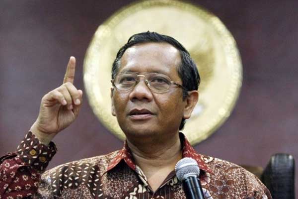 Menteri Koordinator Bidang Politik, Hukum, dan Keamanan (Menko Polhukam) Mahfud MD