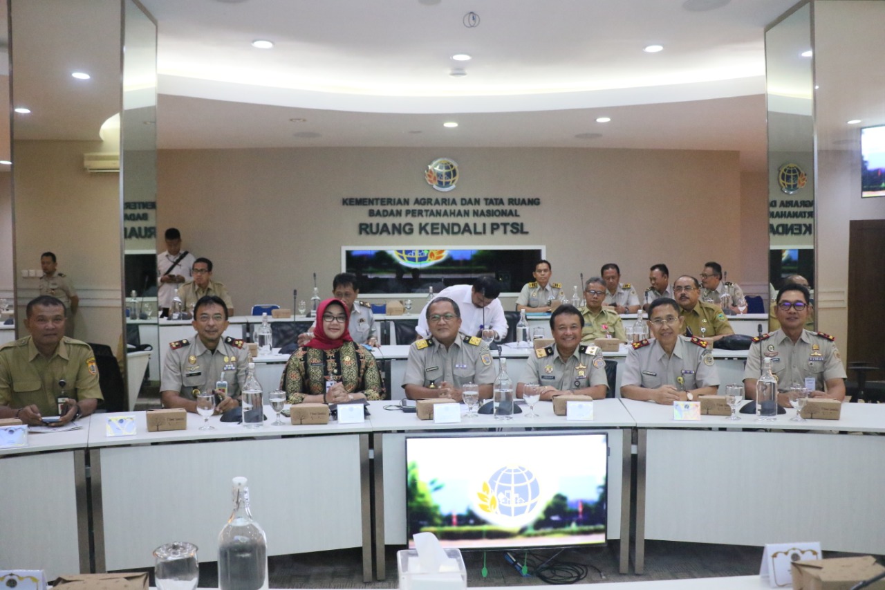 Suasana ruang PTSL di Kementerian ATR/BPN