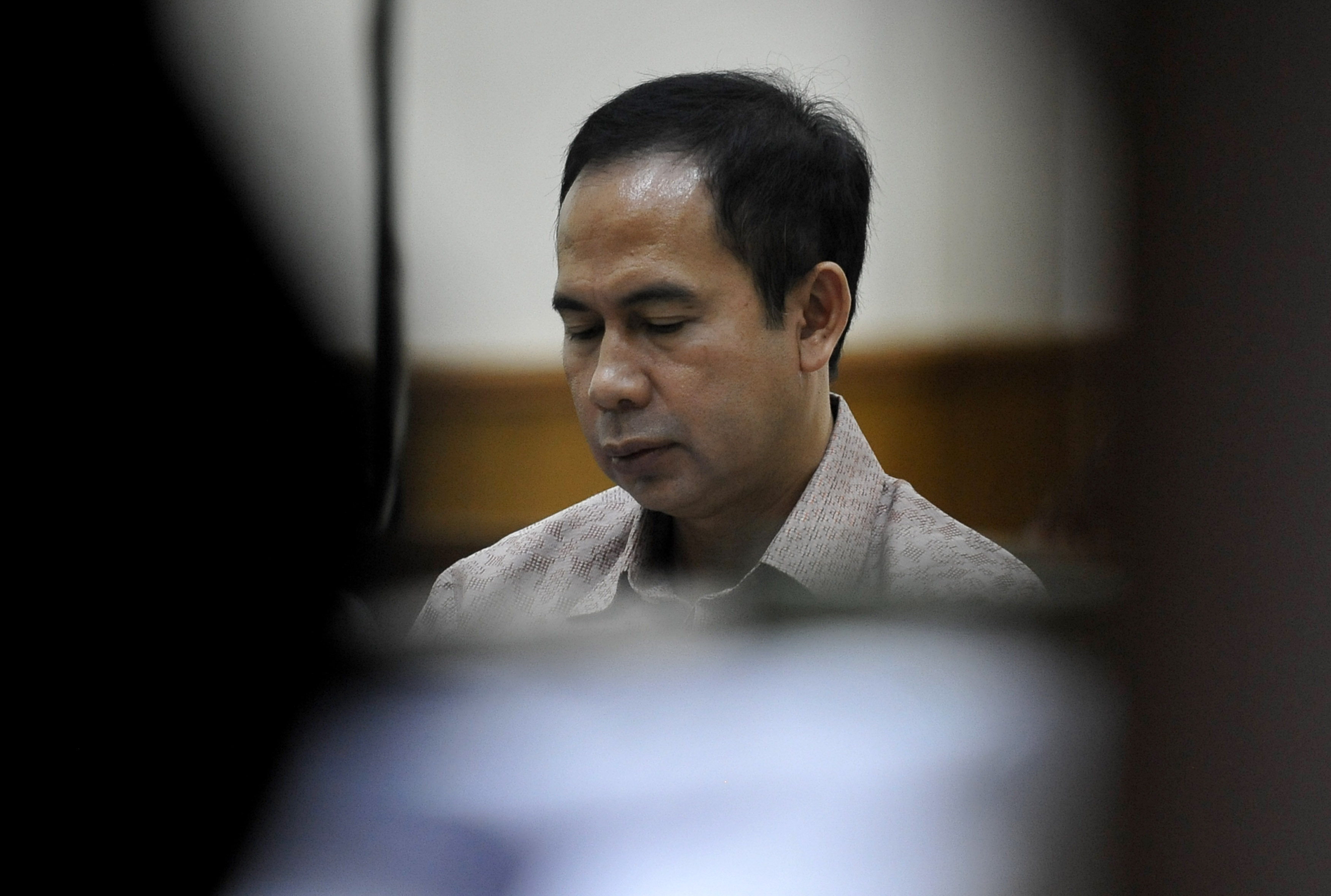 Tubagus Chaeri Wardhana atau Wawan saat menjalani sidang Tipikor