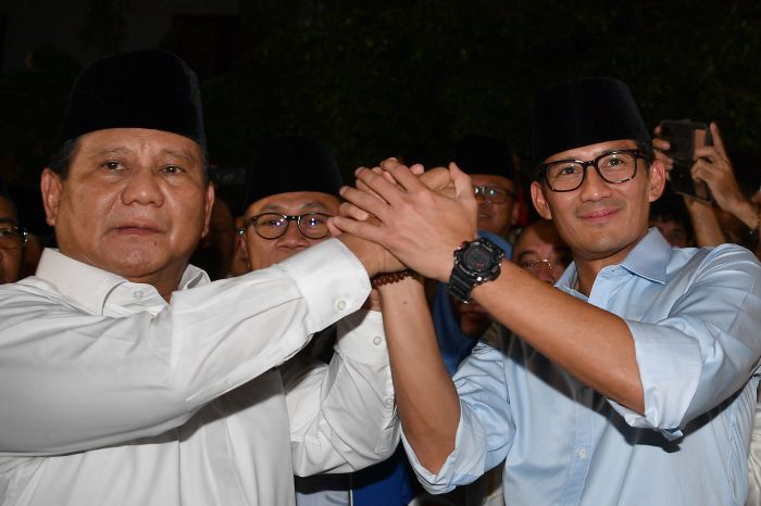 Sandiaga dan Prabowo Bertarung pada Pilpres 2024