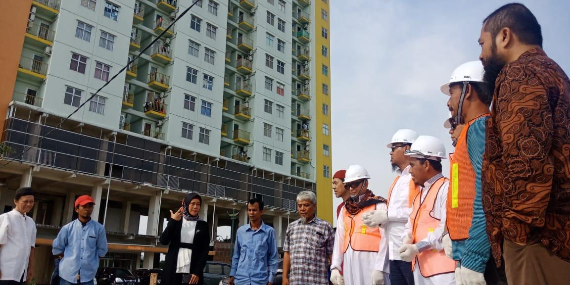 Pembangunan masjid di Aprtemen Pancoiran Riverside