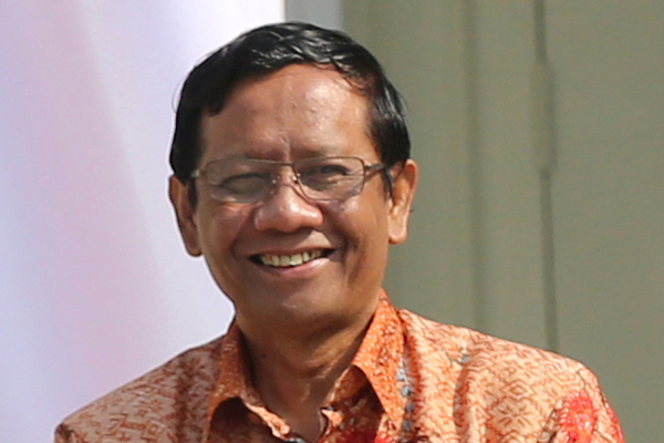 Mahfud MD , Menko Polhukam