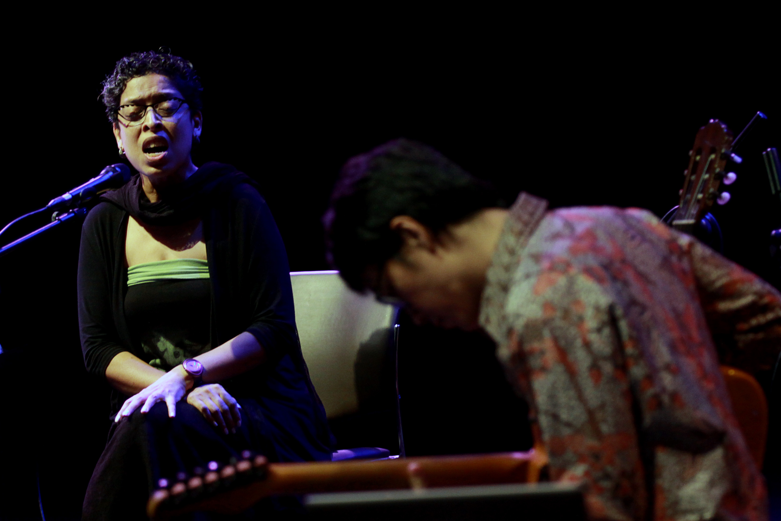 Ubiet saat tampil bersama Tohpati