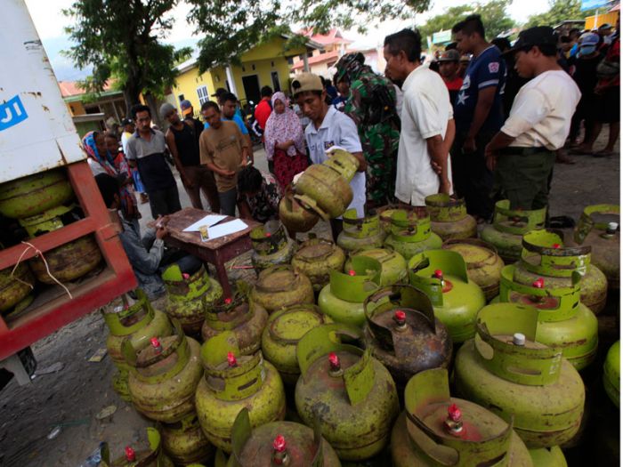 Konsumsi elpiji 3 kg di wilayah  wilayah Bandung Raya, Sumedang dan Priangan Timur meningkat sekitar 3 persen dari konsumsi 