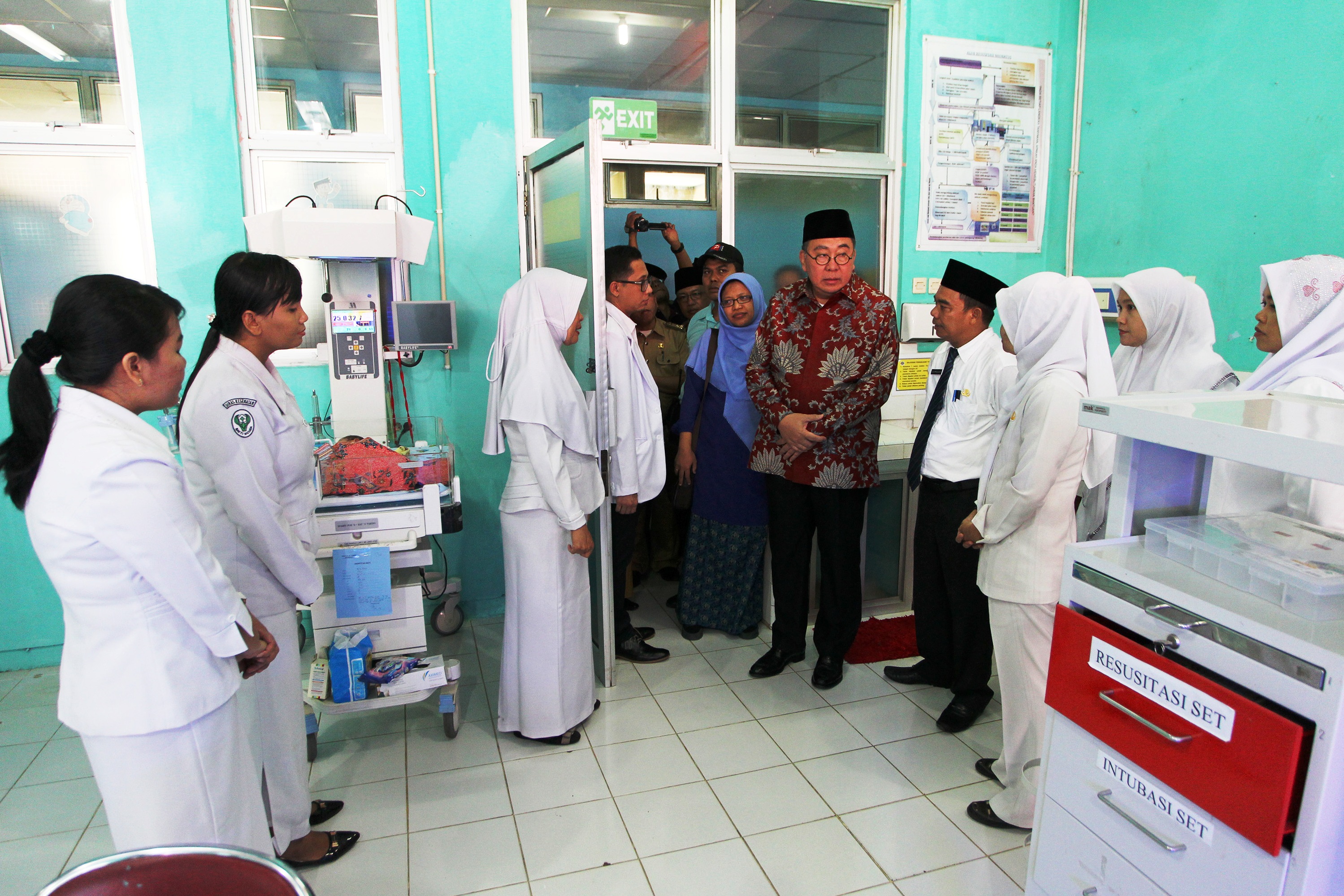 Salah satu ruangan di RSUD Bengkulu.