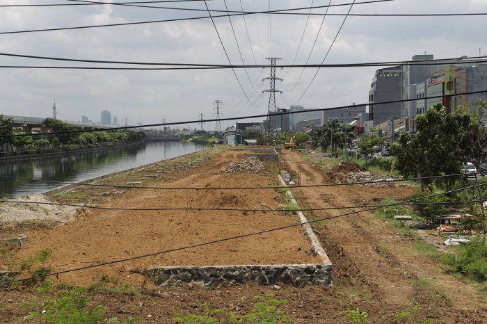 Lokasi lahan Ruang Terbuka Hijau (RTH) Pluit.