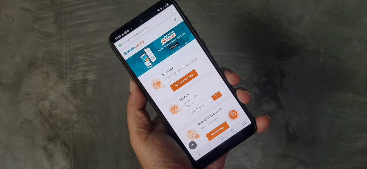 Domain baru BGR Logistics