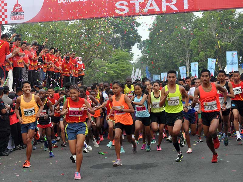 Ilustrasi--lomba lari