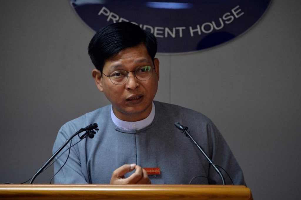 Jubir pemerintah Myanmar U Zaw Htay