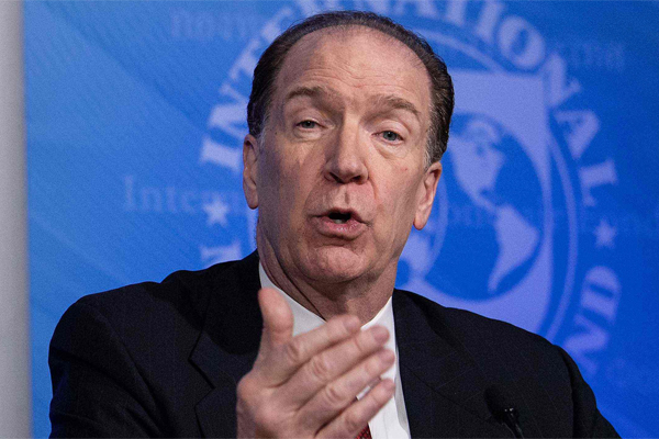 Presiden Bank Dunia, David Malpass.