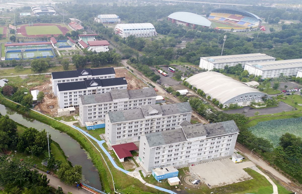 Wisma Atlet, Jakabaring, Palembang.