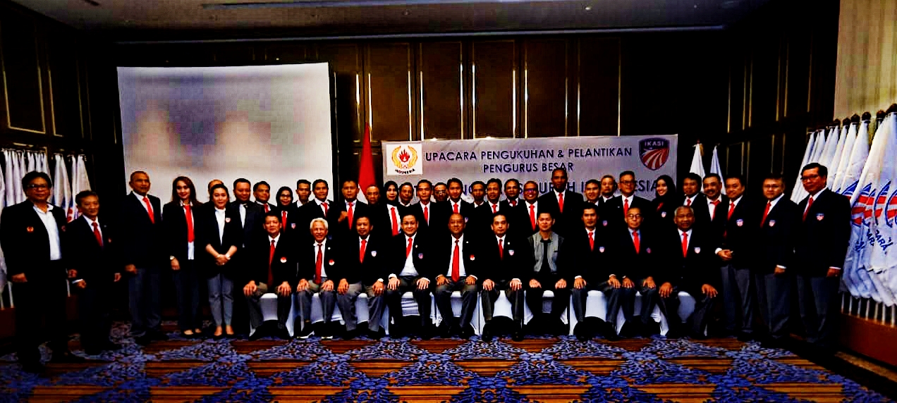 PENGURUS Besar Ikatan Anggar Seluruh Indonesia (IKASI) masa bakti 2018-2022 resmi dikukuhkan.