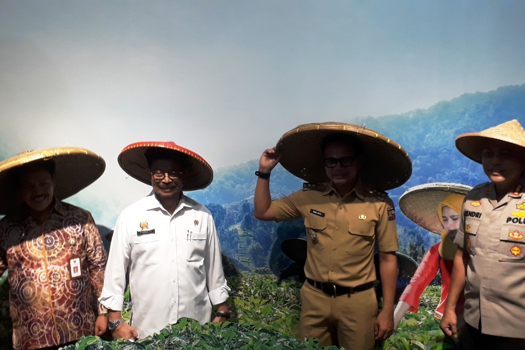 Mentan Syahrul Yasin Limpo (kedua dari kiri).