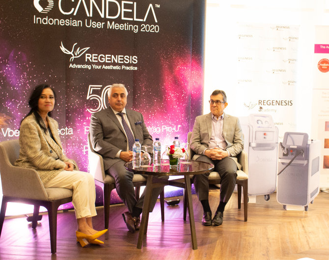 acara Candela Indonesian User Meeting 2020 di Jakarta.