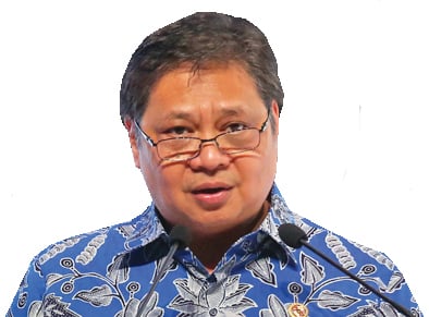 Menko Perekonomian, Airlangga Hartarto.
