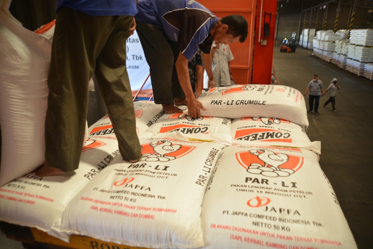 PT Japfa Comfeed Indonesia Tbk (JAPFA) mencatat kinerja ekspor pada bulan Maret sebesar Rp 56 Miliar.