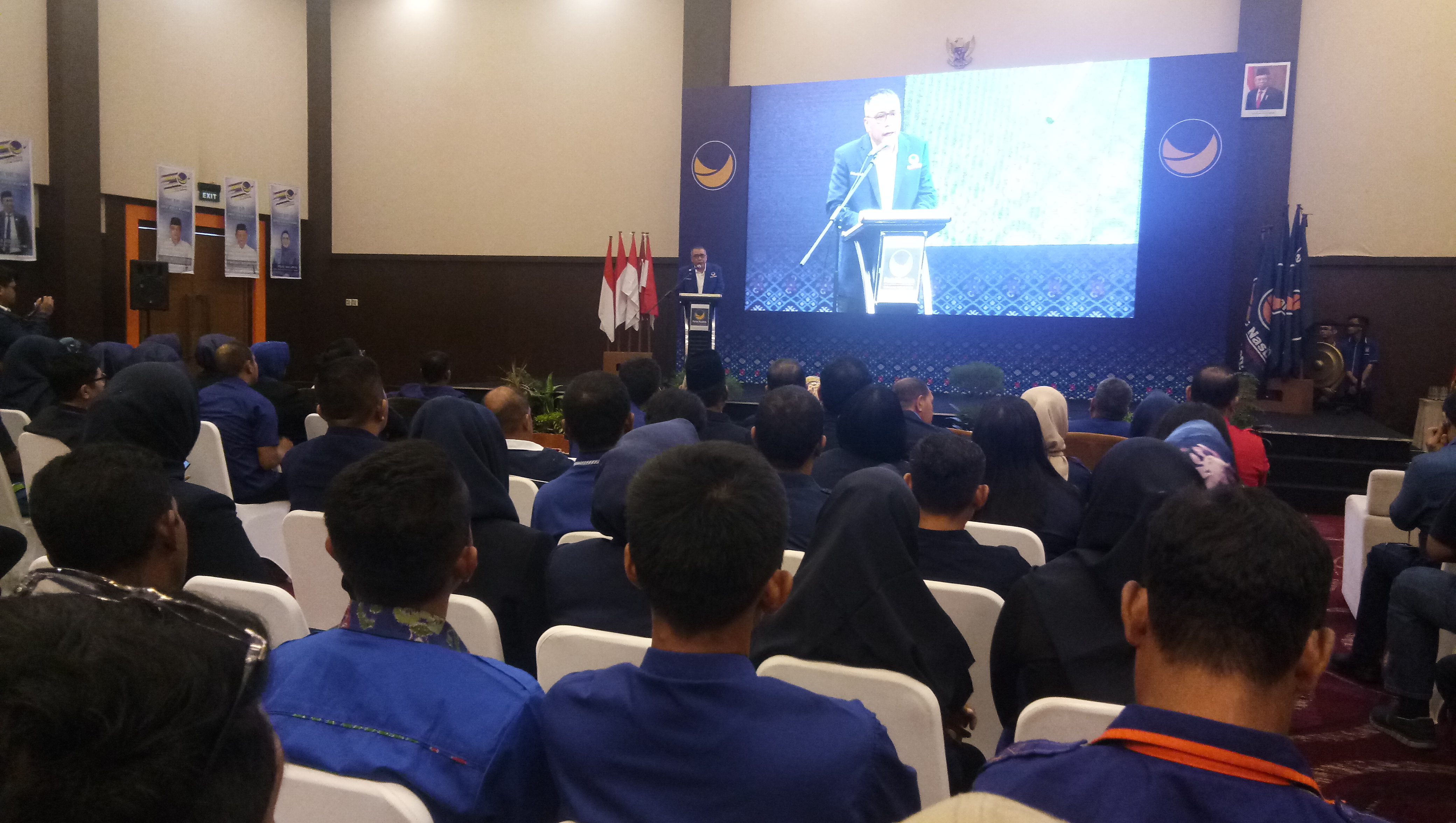 DPP Partai NasDem memberikan lima rekomendasi pencalonan gubernur, bupati dan walikota pada Pilkada Sulteng, Sabtu (29/1/2020). 