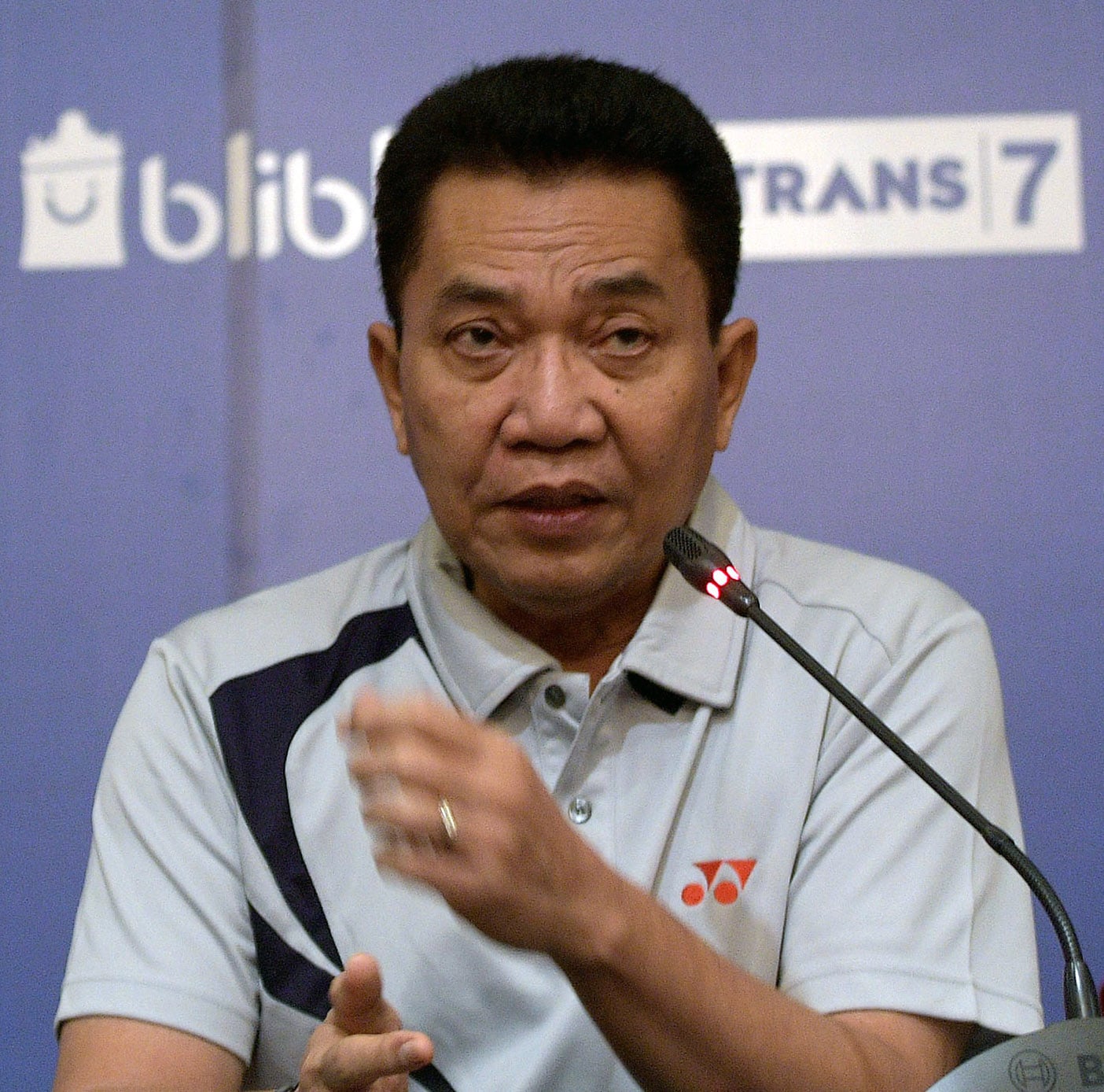 SEKRETARIS Jenderal Persatuan Bulu Tangkis Seluruh Indonesia (PBSI) Achmad Budiharto 