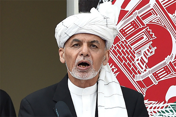  Presiden Afghanistan Ashraf Ghani. 
