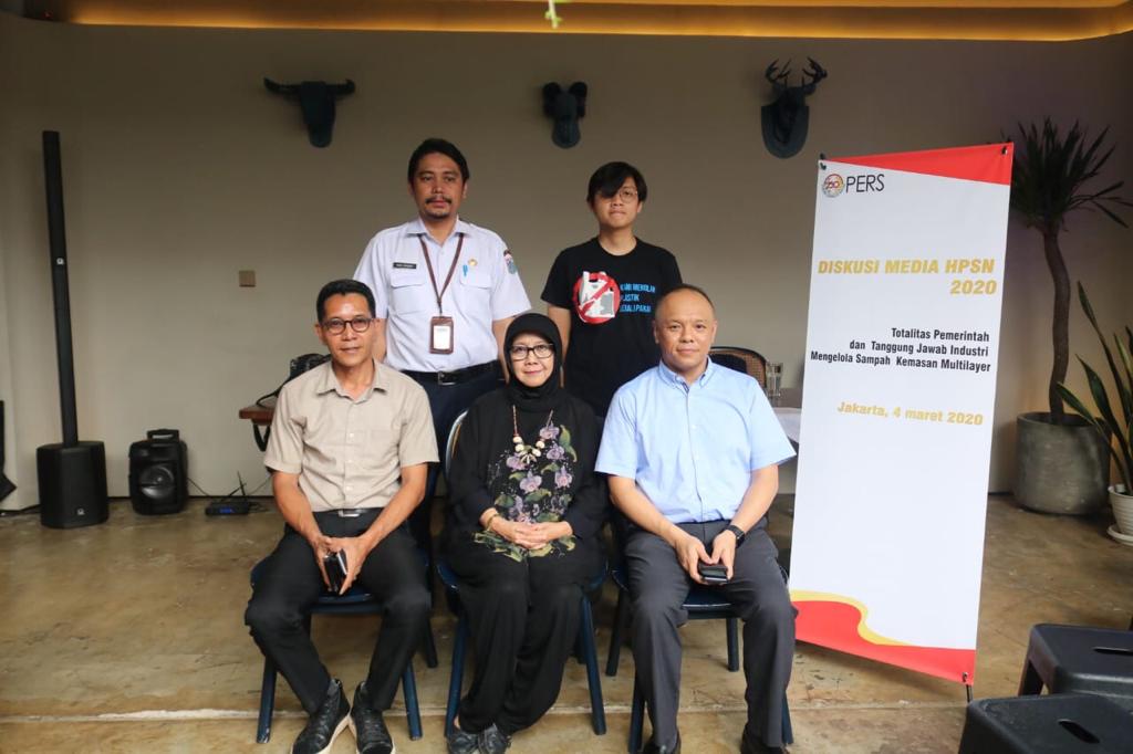 Diskusi Media  Hari Peduli Sampah Nasional (PSN) 2020 di Jakarta, Rabu (4/3).