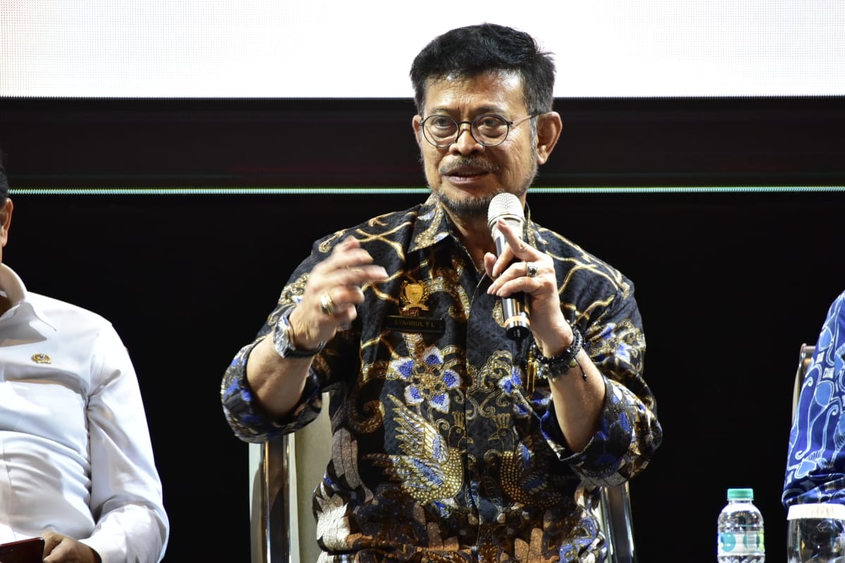 Menteri Pertanian Syahrul Yasin Limpo dinilai di bidang pertanian.