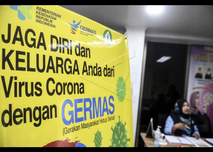 Imbauan jaga diri dam keluarga dari virus korona dengam Germas