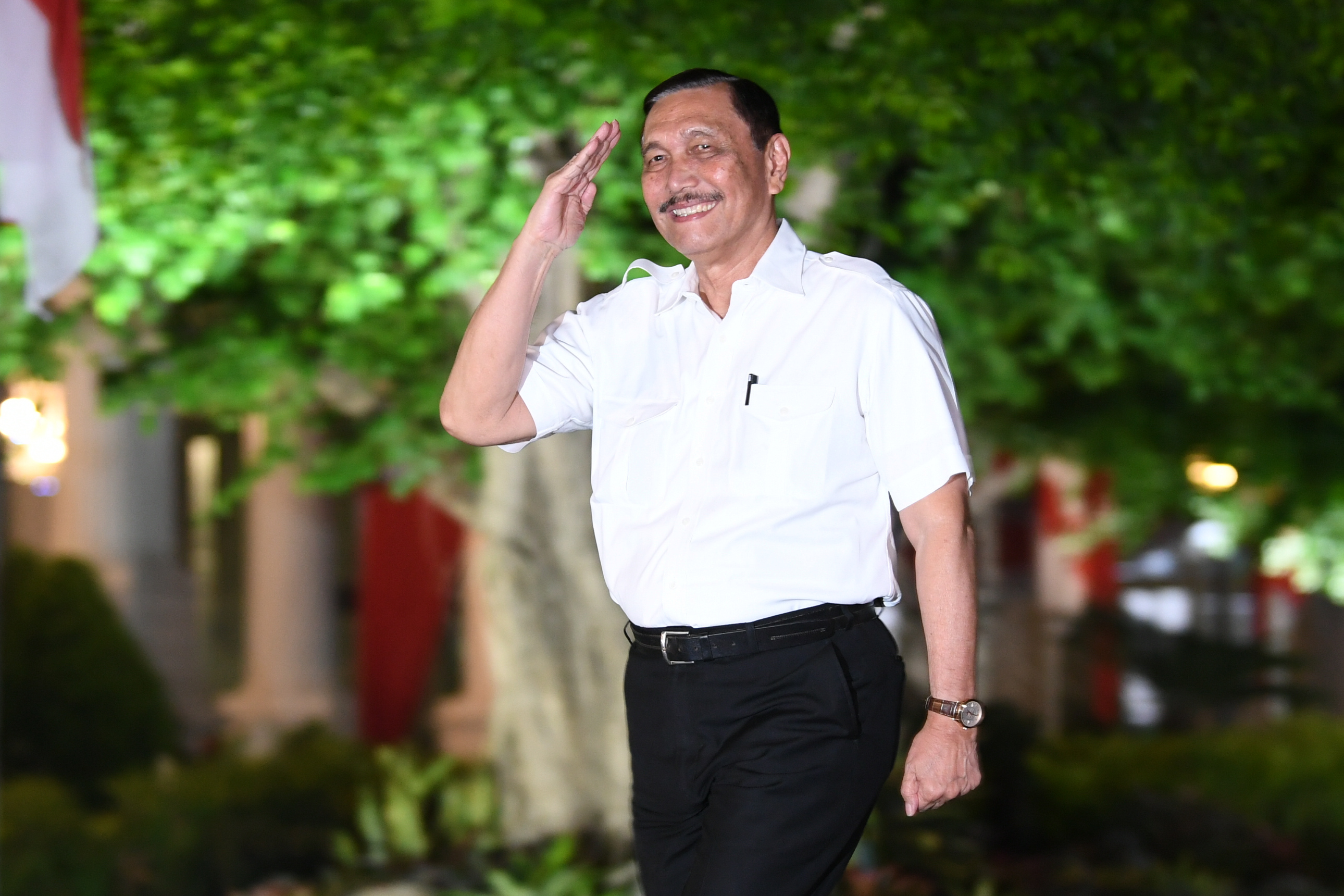 Menteri Koordinator Bidang Kemaritiman dan Investasi Luhut Binsar Pandjaitan 