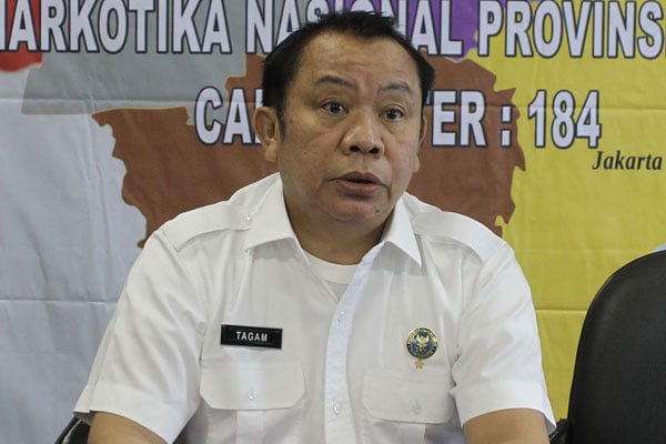  Kepala BNNP DKI Jakarta Brigjen Pol Tagam Sinaga 