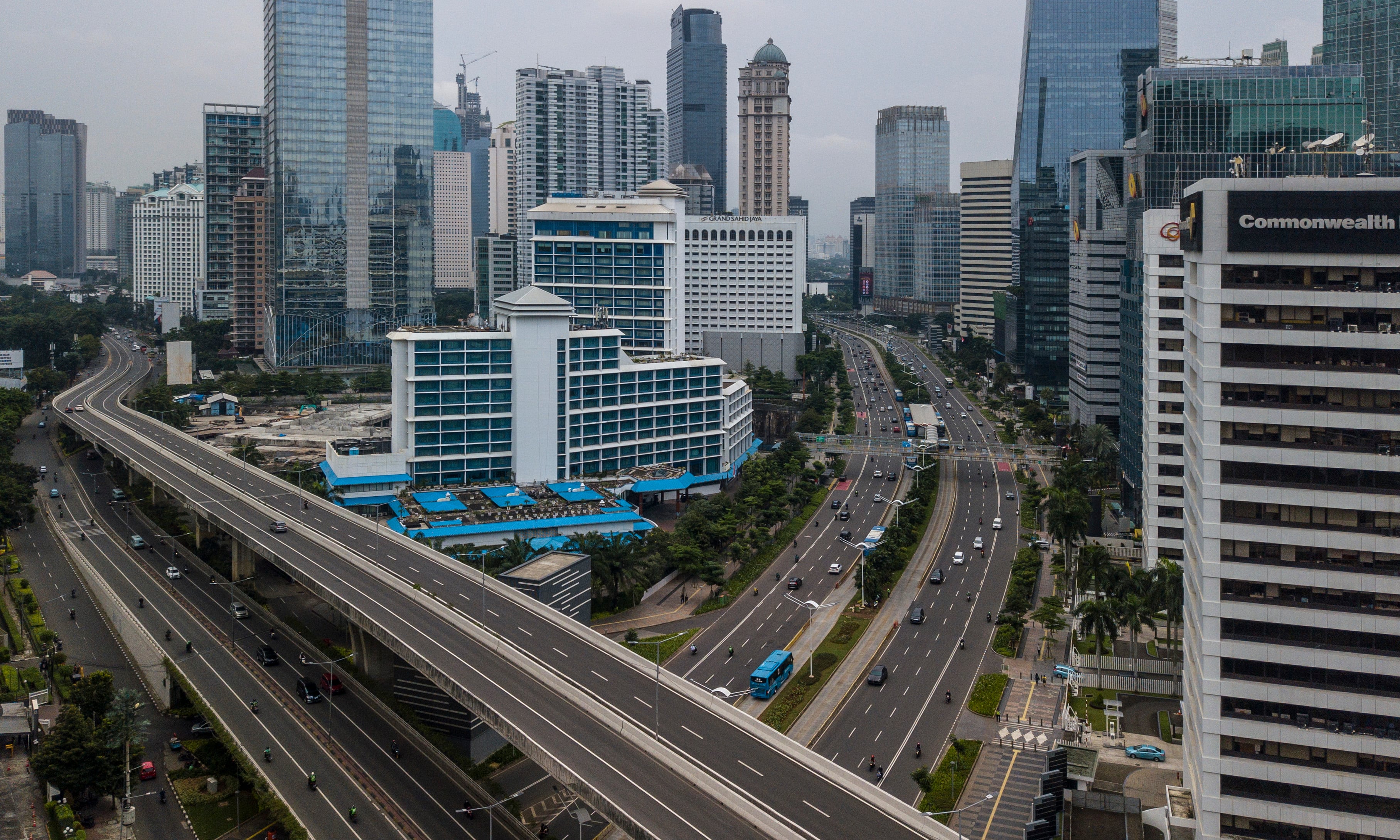 Pekan Kedua WFH, Lalu Lintas Jakarta Lengang