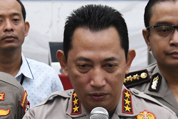  Kabareskrim Komjen Pol Listyo Sigit 