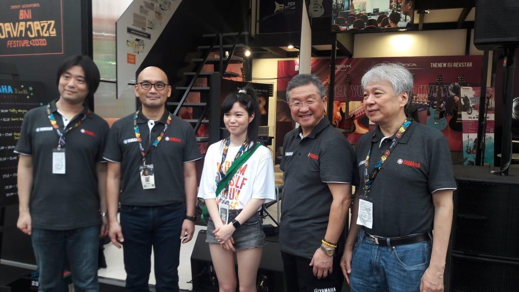 Kolaborasi Yamaha Musik dan Yamaha Motor di Java Jazz