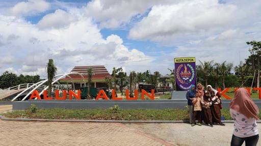 Alun-alun Kota Depok seluas 3,7 hektare