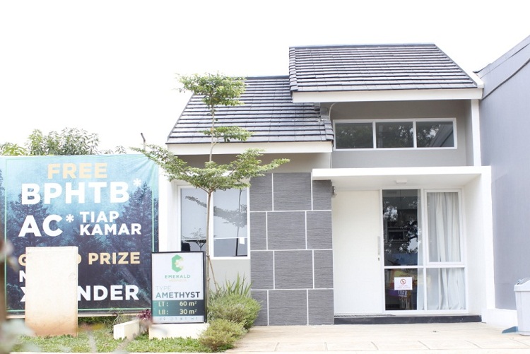 Contoh rumah pracetak di Emerald Neopolis