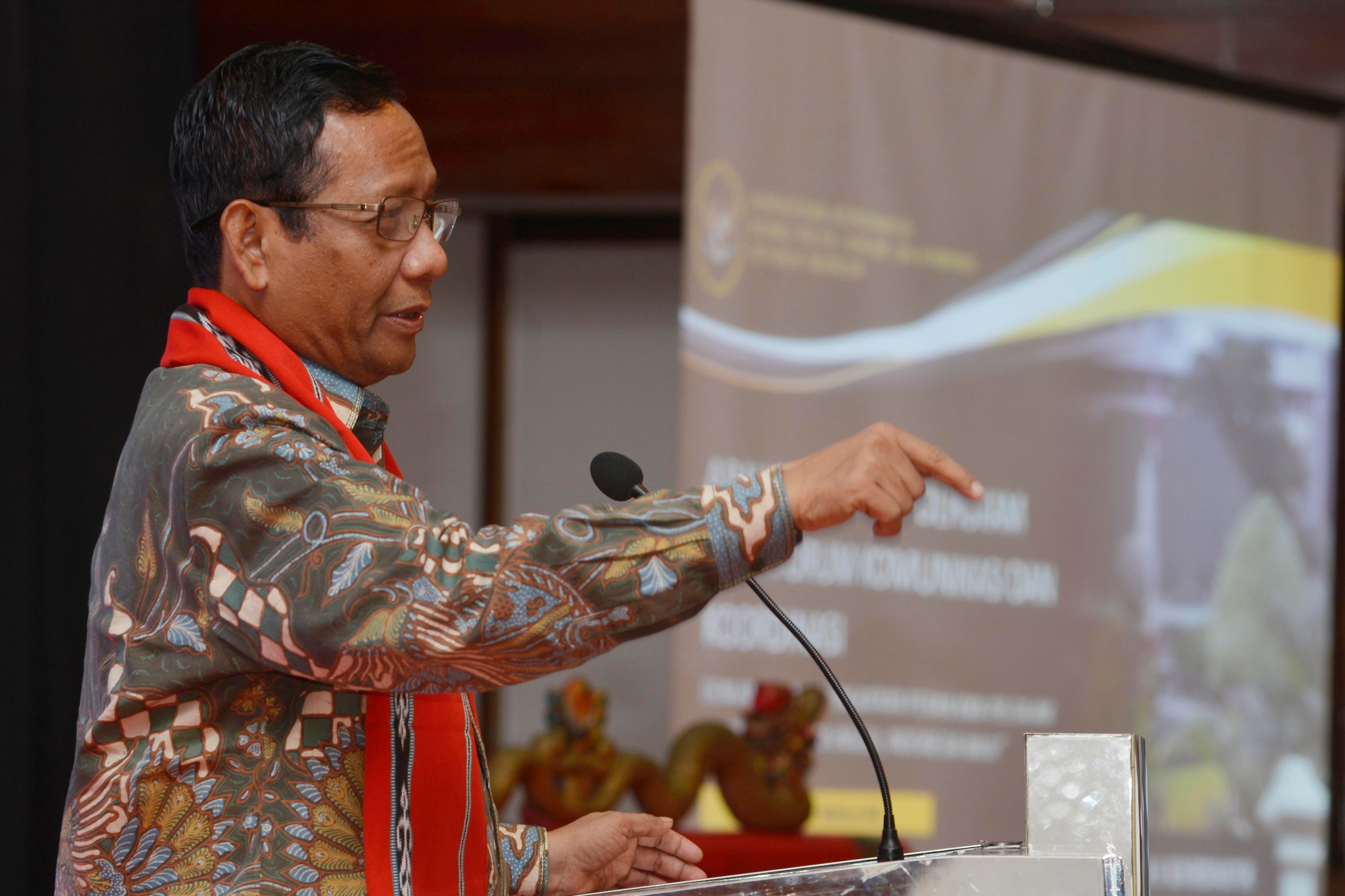 Menko Polhukam Mahfud MD