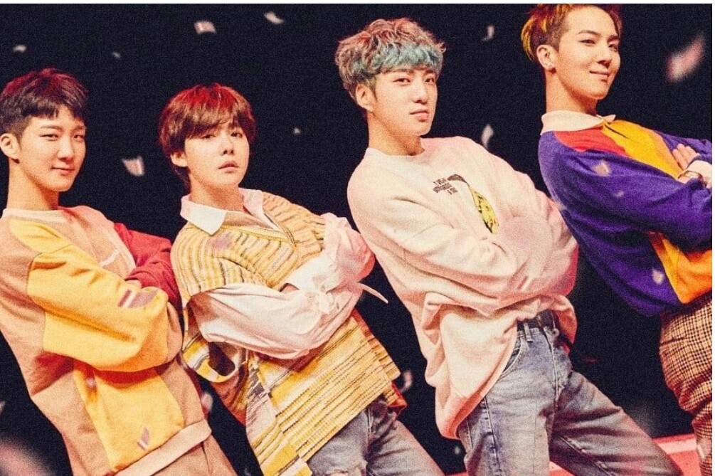 Winner meluncurkan album ketiga berjudul Remember berbarengan dengan ulangtahun Song Mino (paling kanan), Senin (30/3/2020).