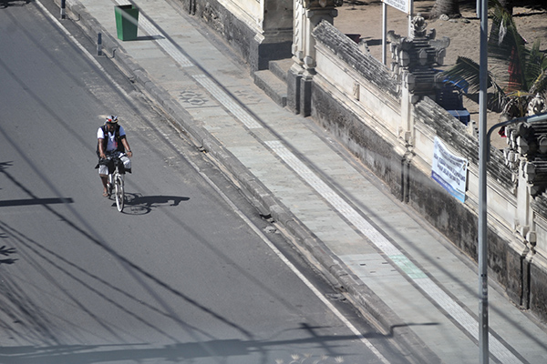 Suasana Nyepi di Bali