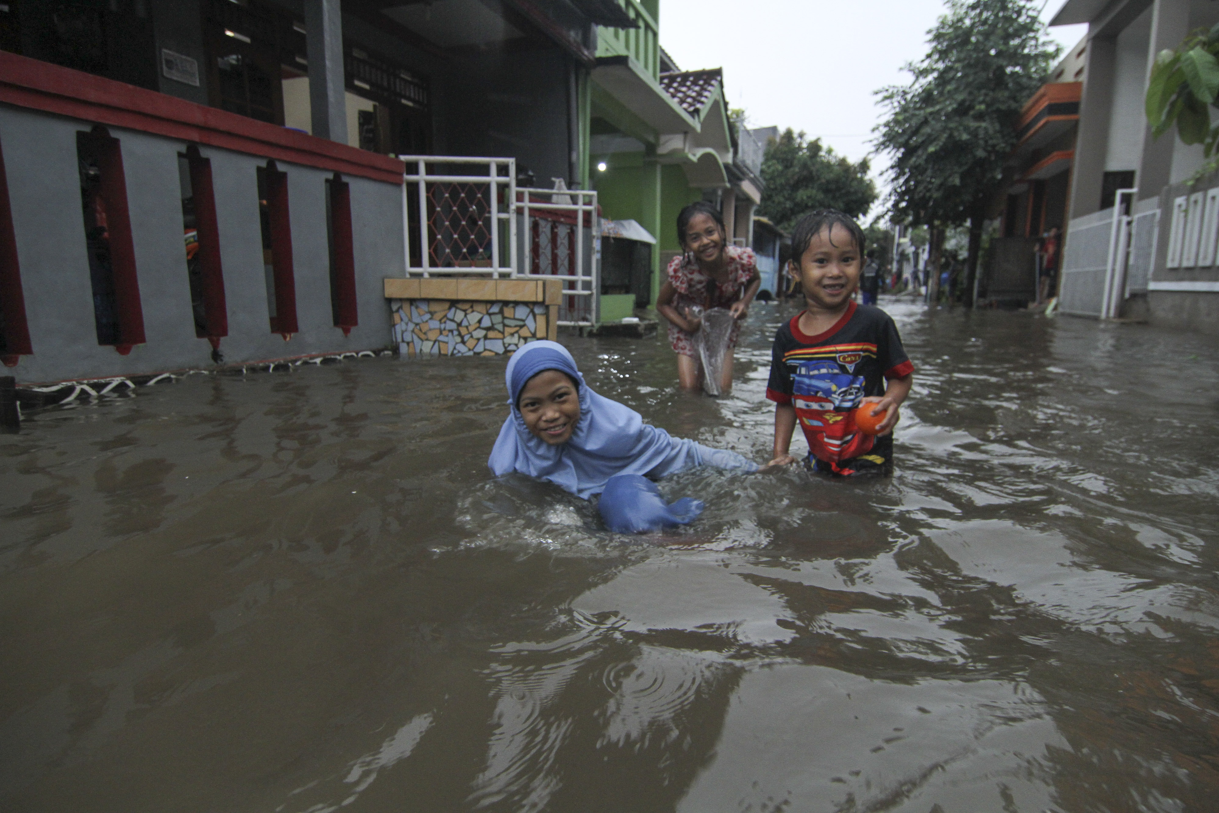 Banjir di Perumahan Tirta Mandala, Depok pada 15/2 lalu
