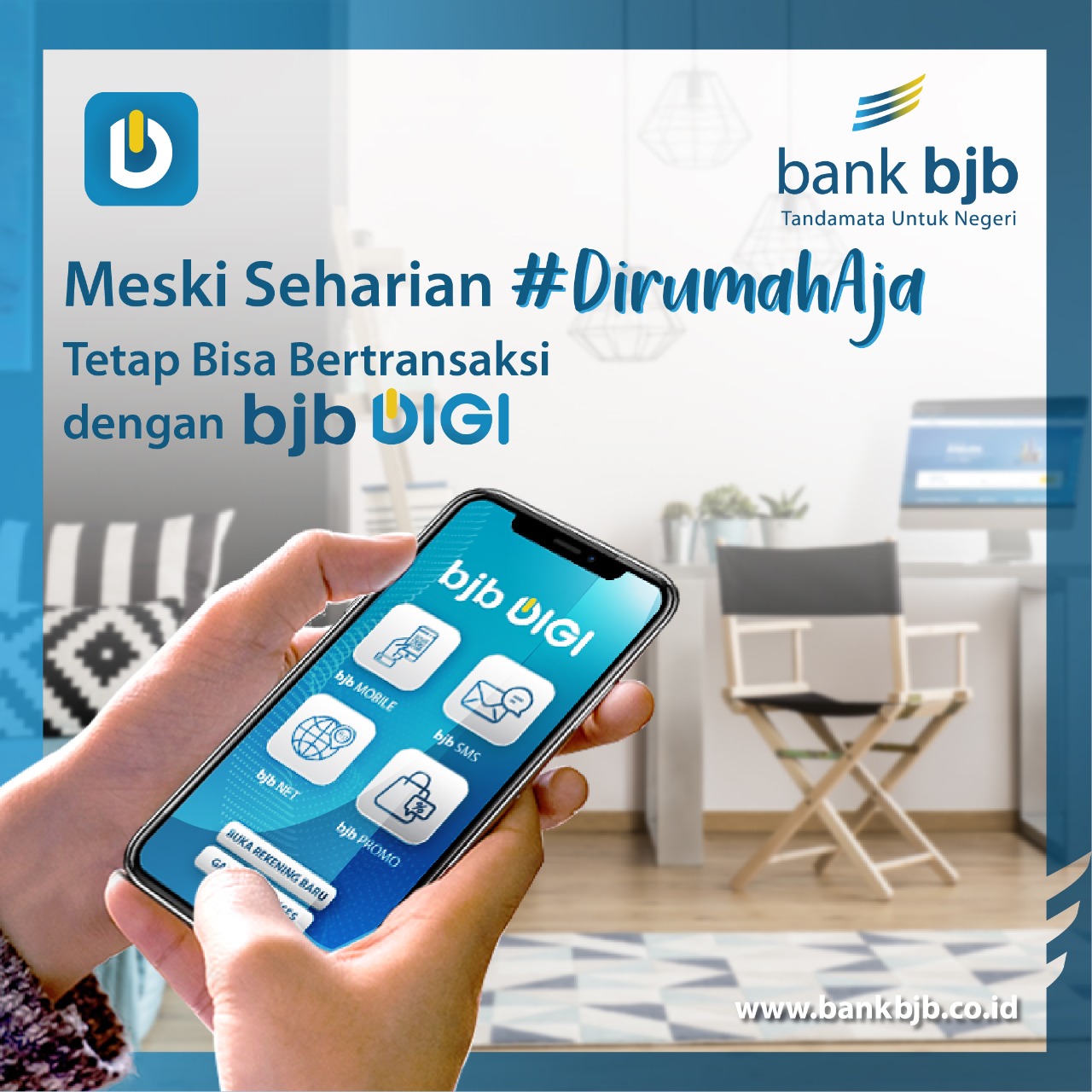 Lewat aplikasi bjb DIGI ini, nasabah bisa memanfaatkan fasilitas yang tersedia guna memenuhi beragam kebutuhan transaksi.