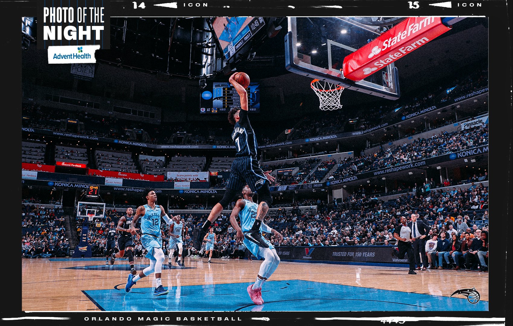 Laga NBA antara Orlando Magic dan Memphis Grizzlies