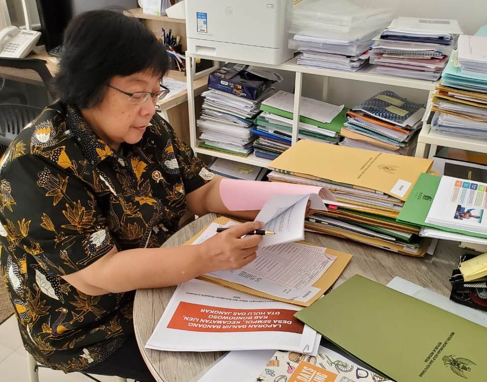 Menteri Lingkungan Hidup dan Kehutanan Siti Nurbaya.