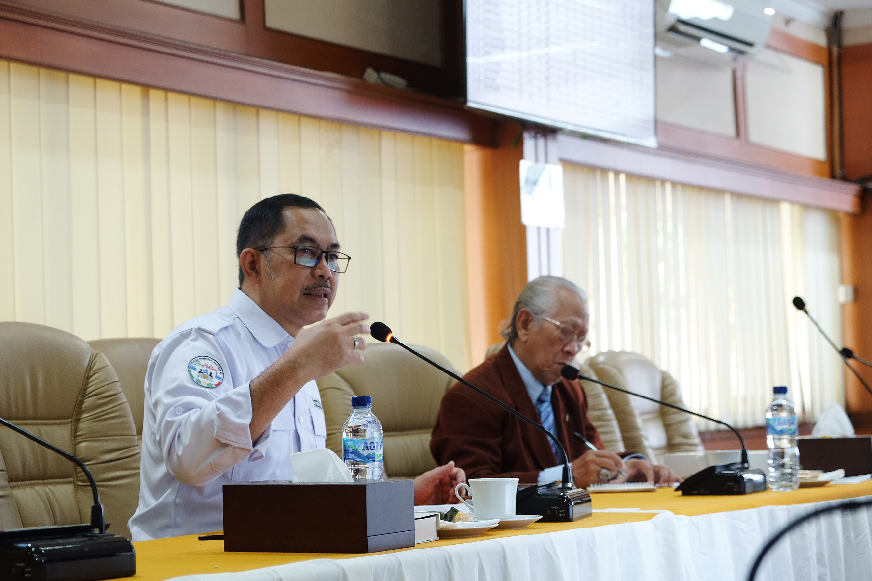 Direktur Pengolahan dan Pemasaran Hasil Tanaman Pangan, Gatut Sumbogo pada FGD membahas Ubi kayu di Jakarta, Rabu (11/3).