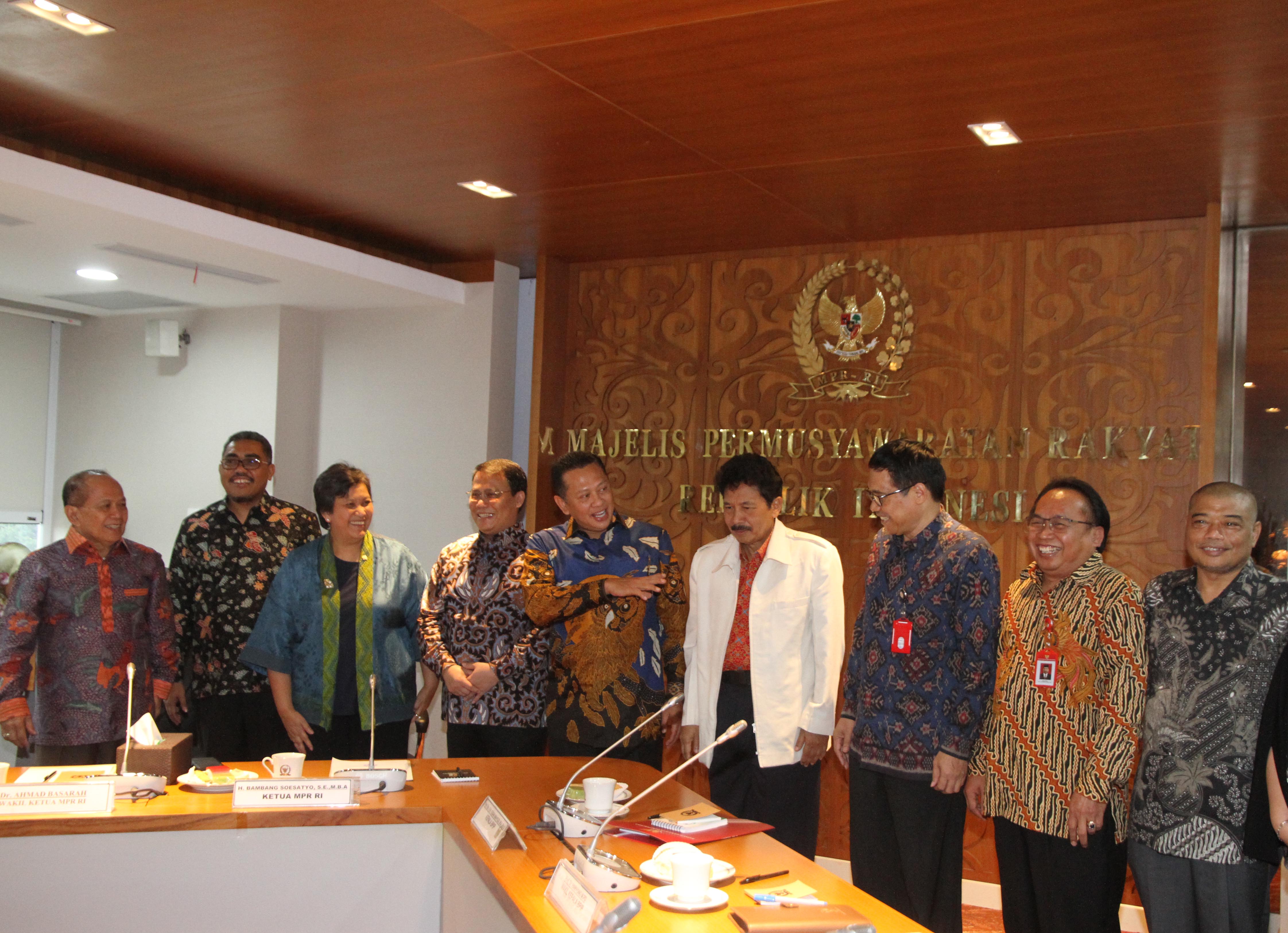 Pertemuan Pimpinan MPR RI dengan BPIP