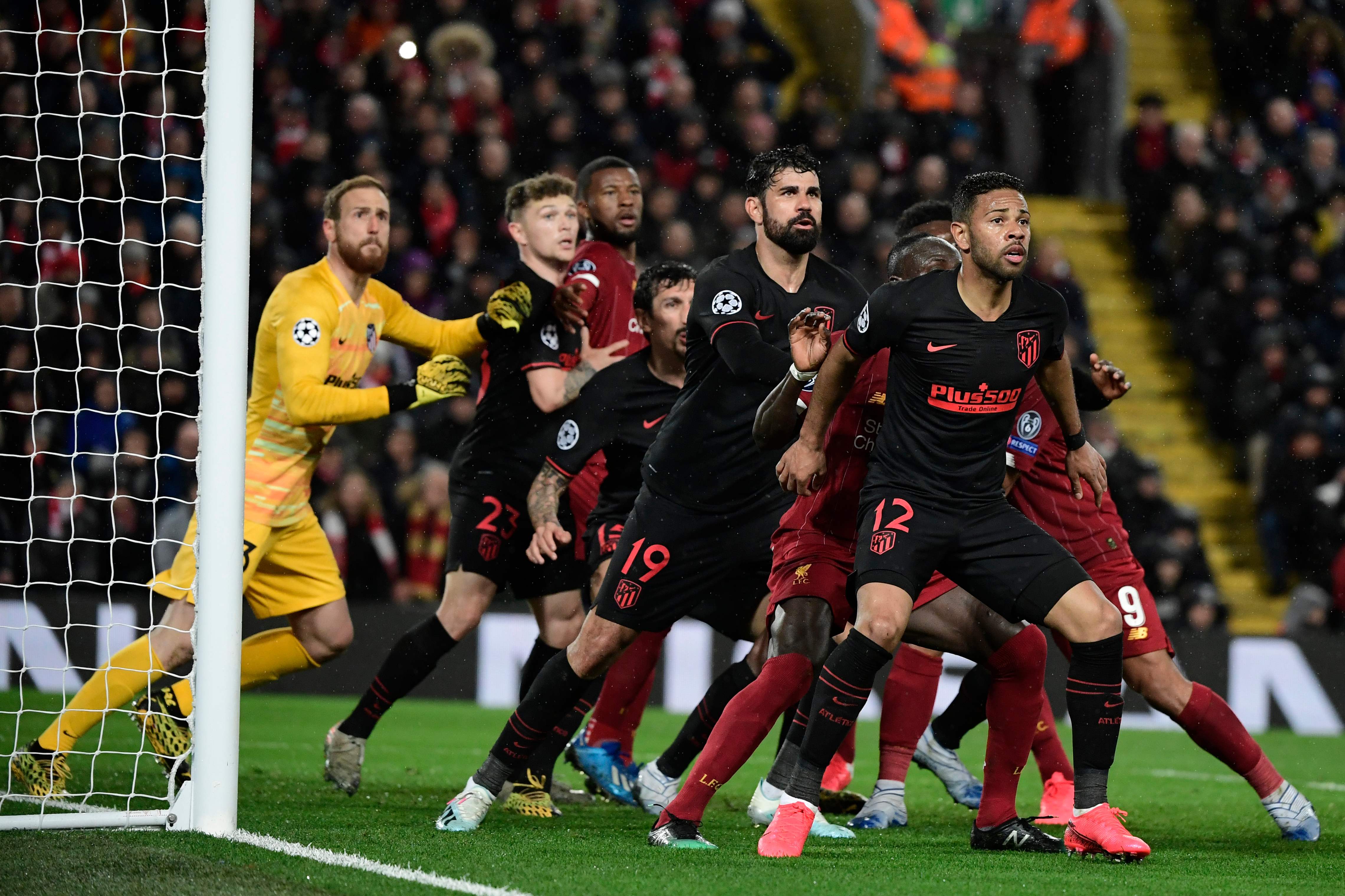 Laga Liga Champions antara Liverpool dan Atletico Madrid