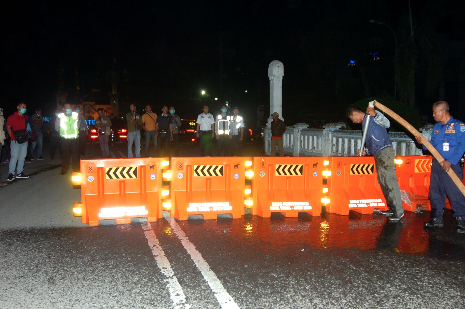Penerapan lokal lockdown di Tegal, Jawa Tengah