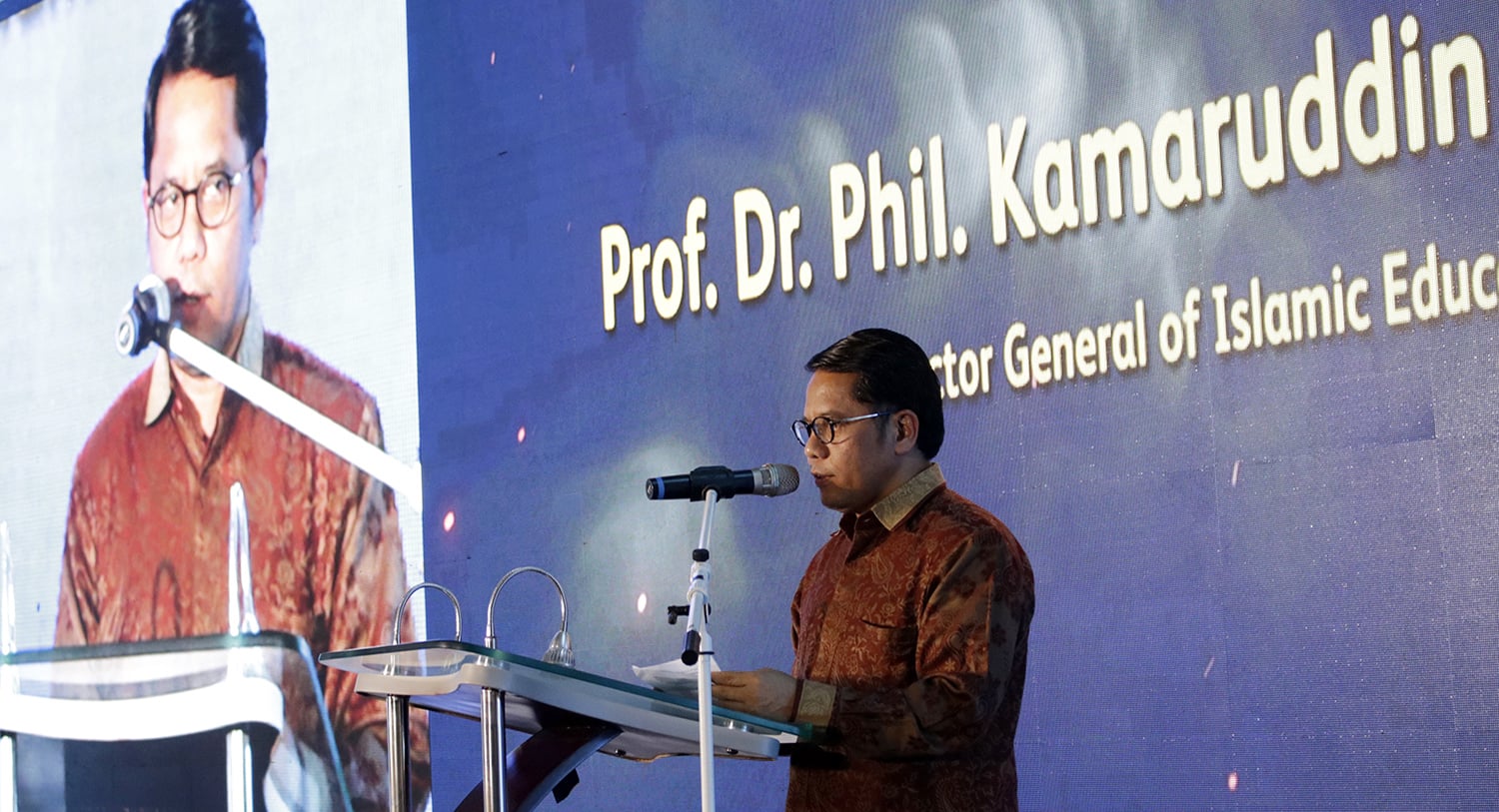 Dirjen Pendidikan Islam Kemenag Kamaruddin Amin